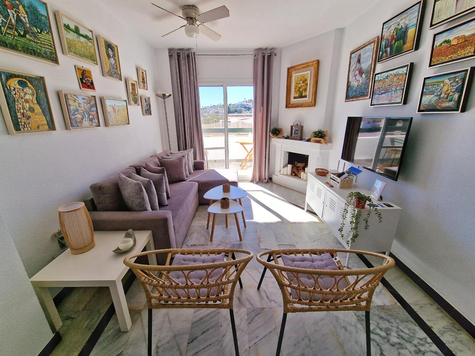 Hermoso Piso En La Cala De Mijas Con Vistas Al Mar 外观 照片